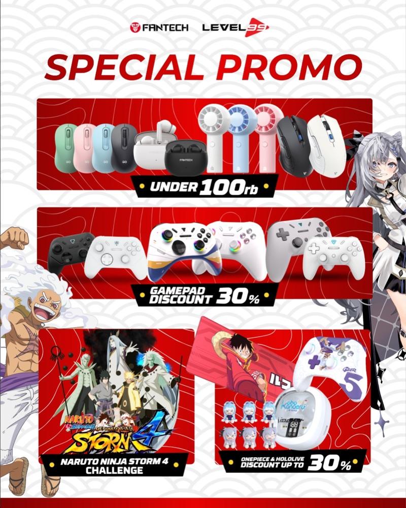 Promo Fantech x Level 99 di C4
