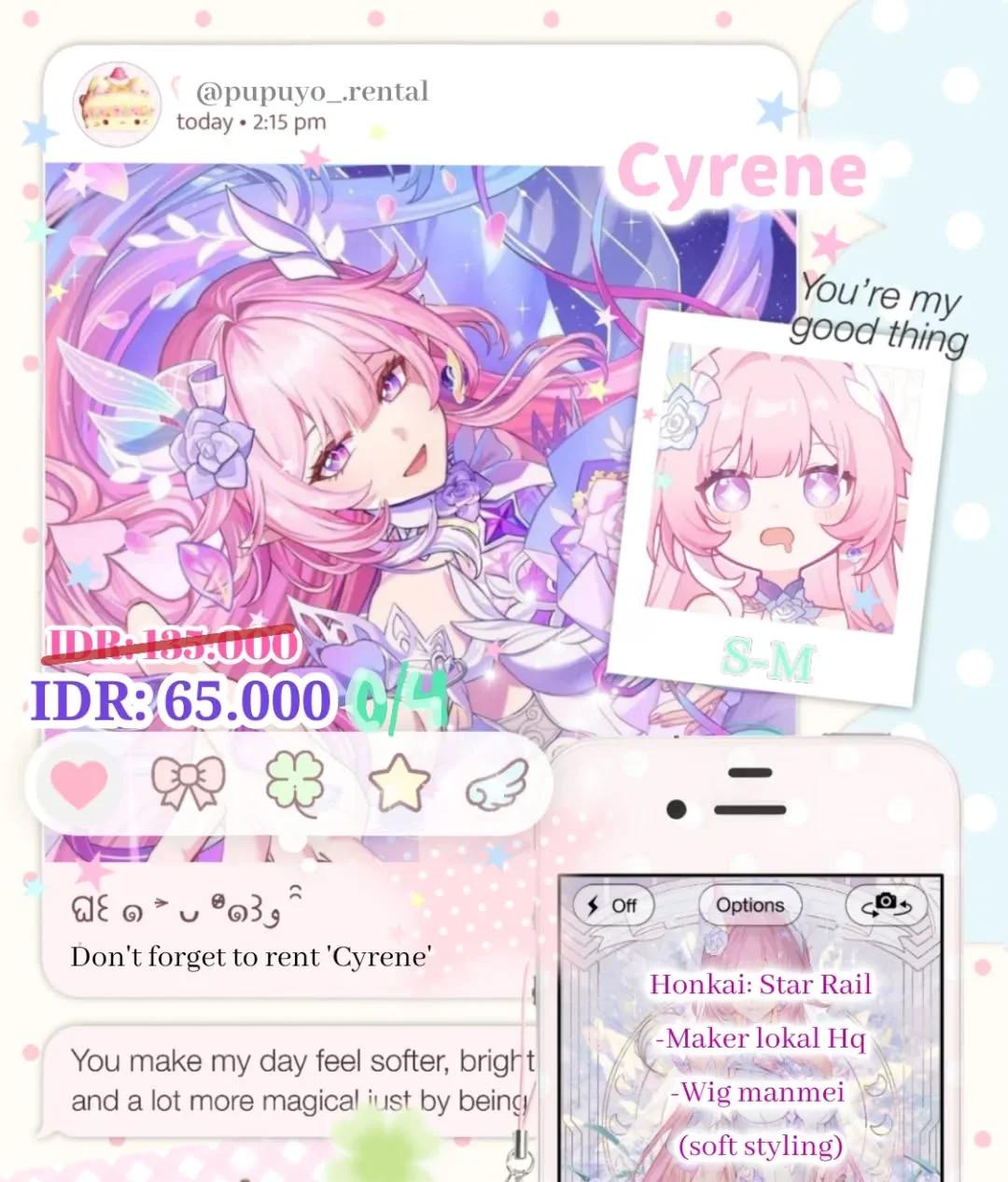 Cyrene Honkai: Star Rail - Kostum