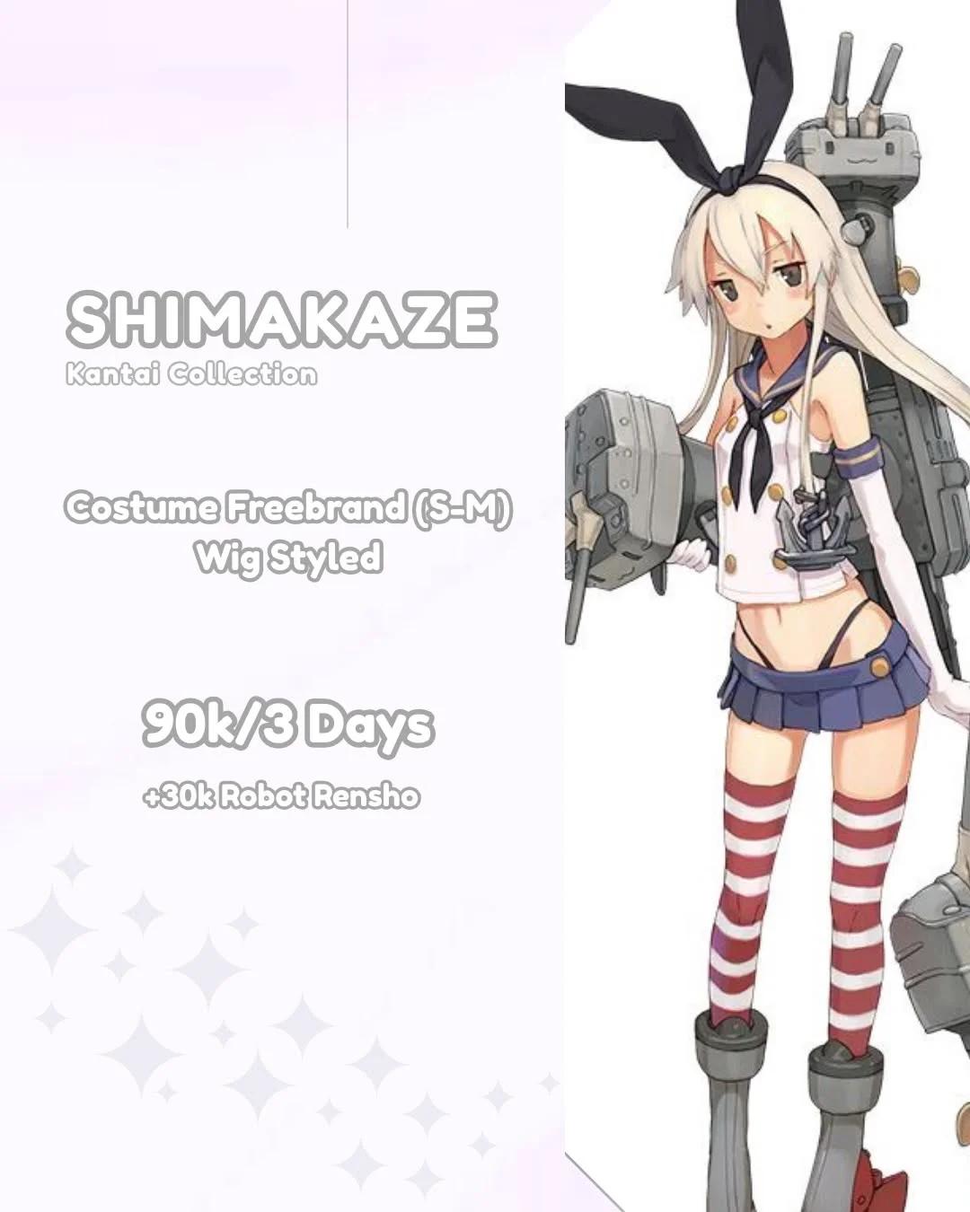 Shimakaze Kantai Collection - Kostum & Props