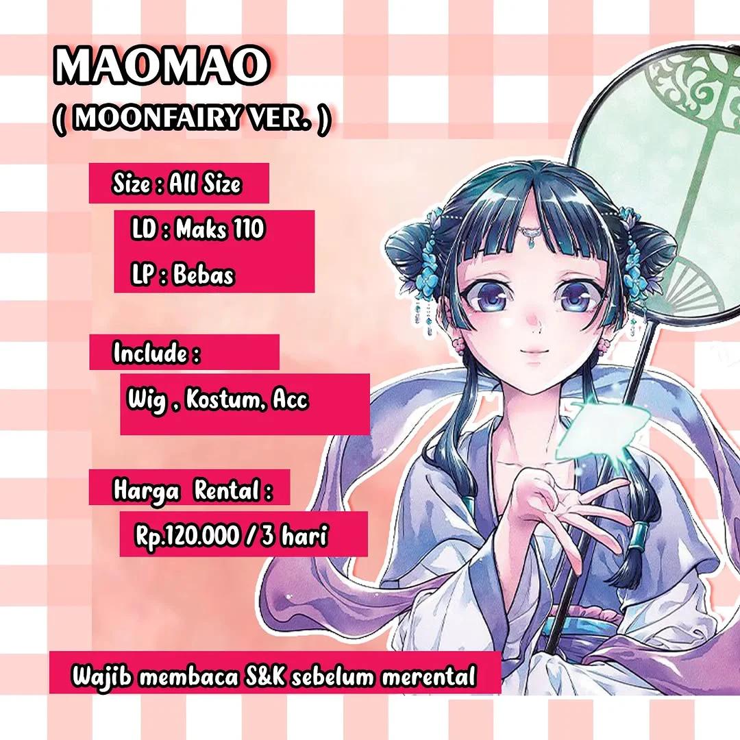 Maomao Moonfairy - Kostum, Wig & Aksesori
