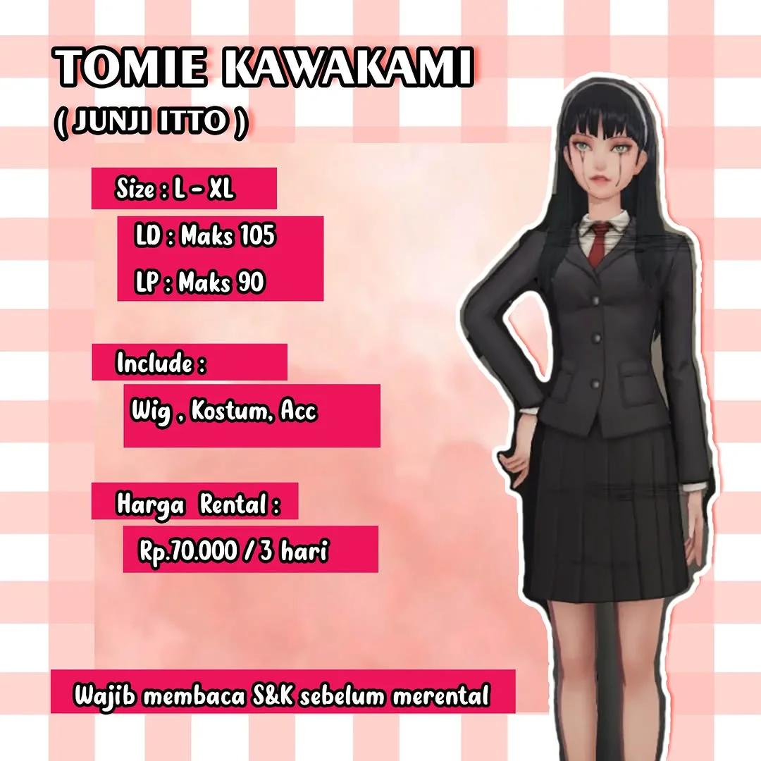 Tomie Kawakami - Kostum & Wig