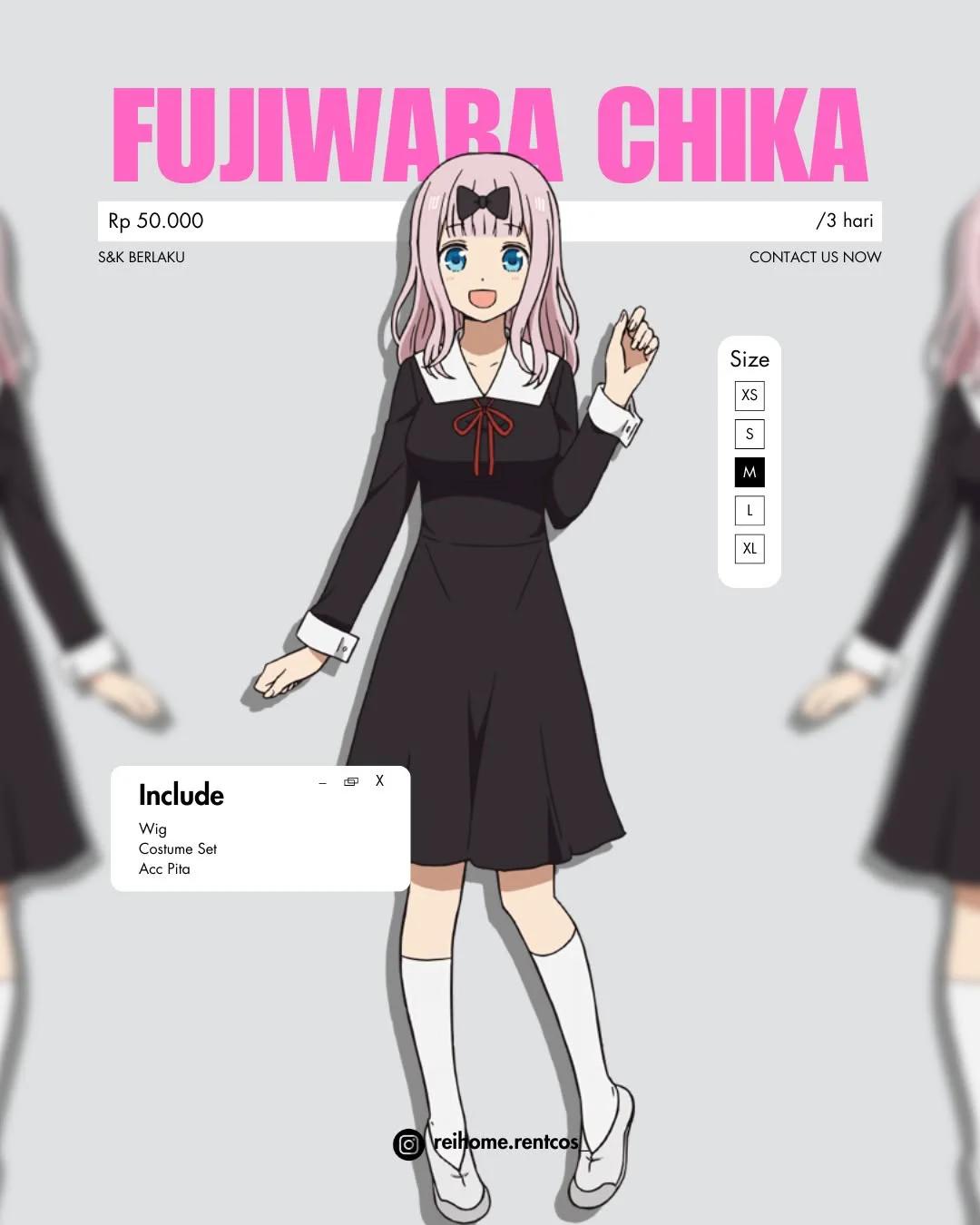 Fujiwara Chika - Kostum