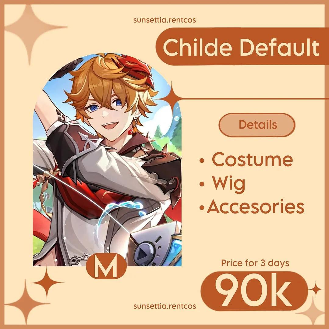 Childe Genshin Impact - Fullset Costume