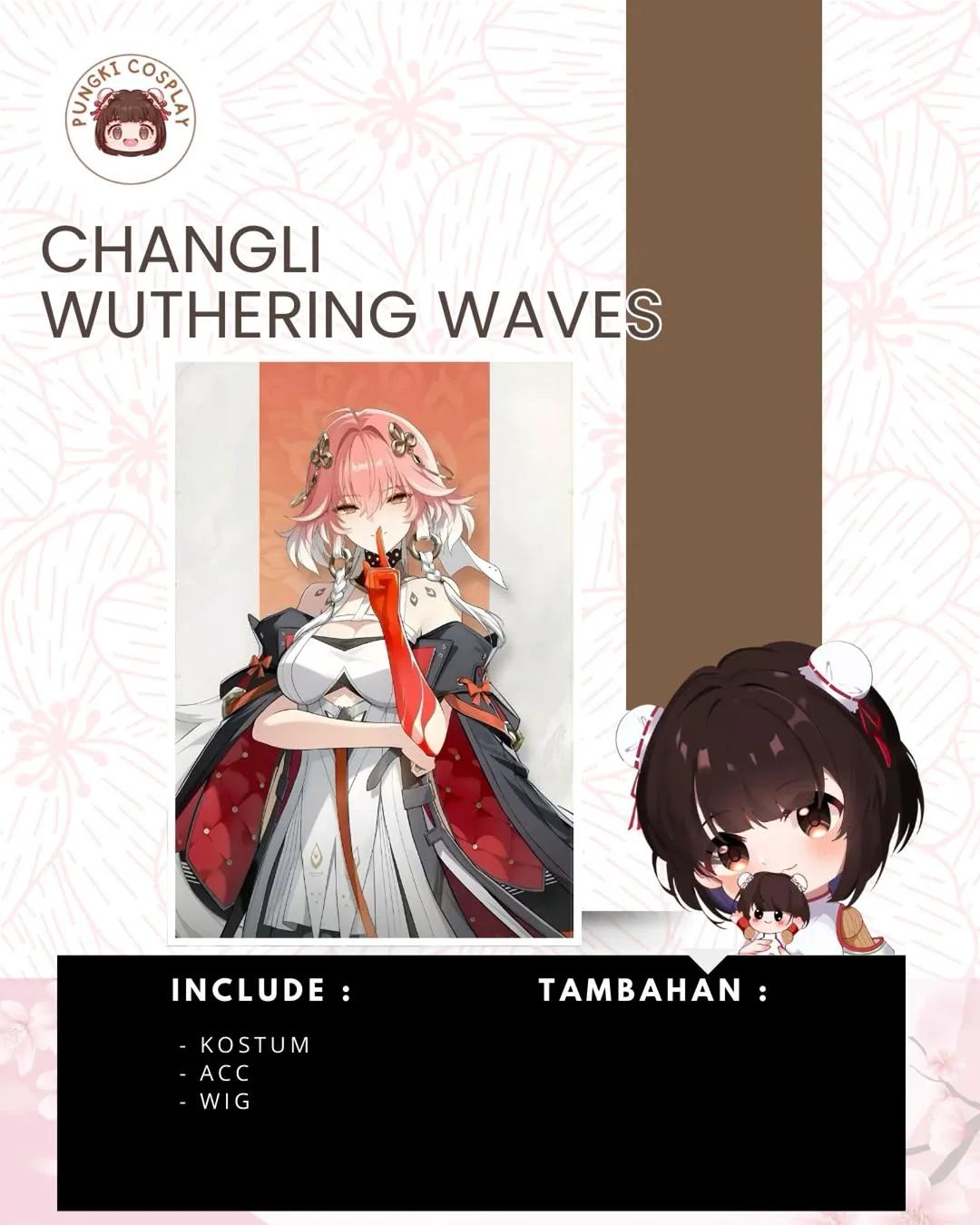 Changli Wuthering Waves - Kostum