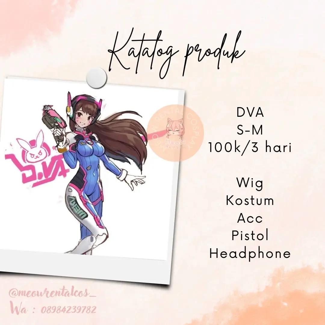 D.Va Overwatch Cosplay Rental