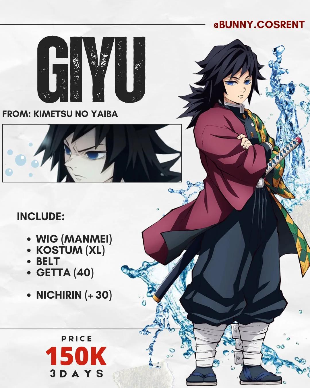 Giyu Tomioka - Kostum