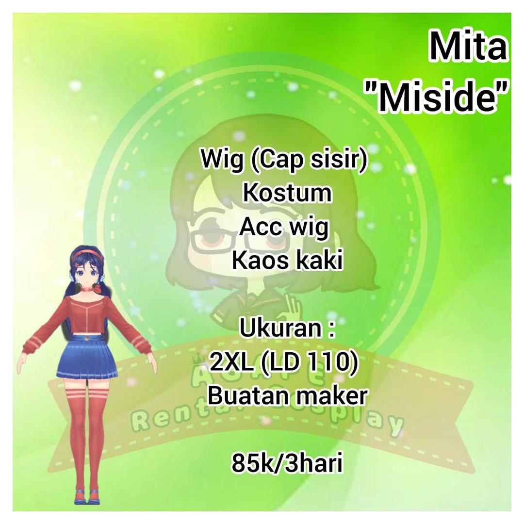 Mita "Miside" - Kostum, Wig, Aksesoris