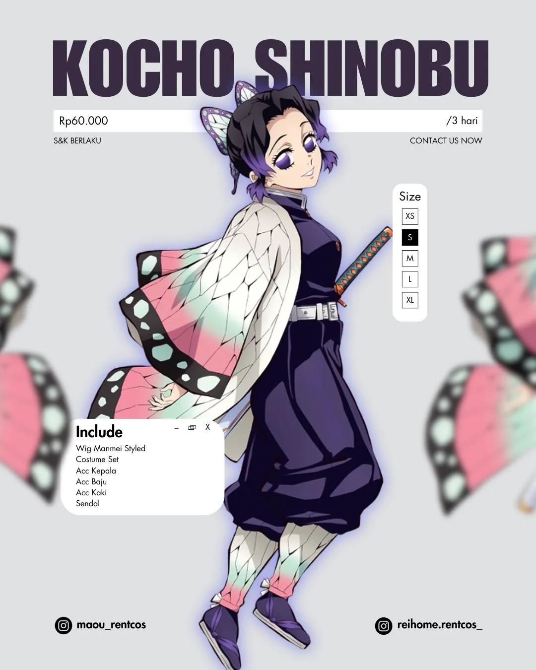 Shinobu - Kostum