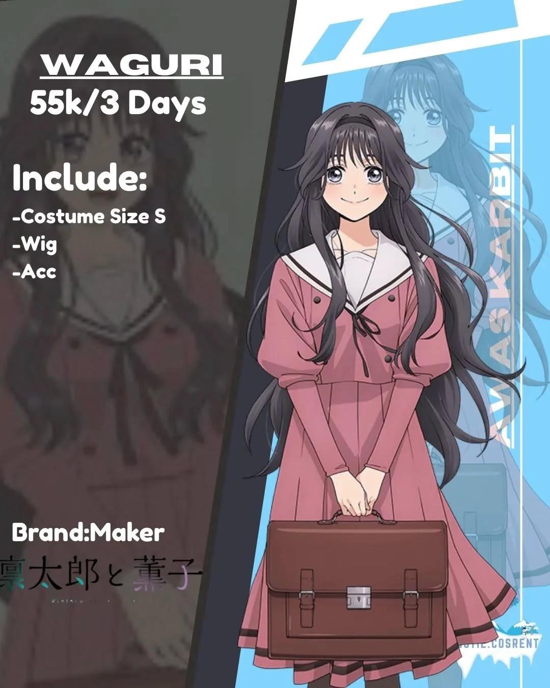 Kaoruko Waguri Kaoru Hana wa Rin to Saku Cosplay Set