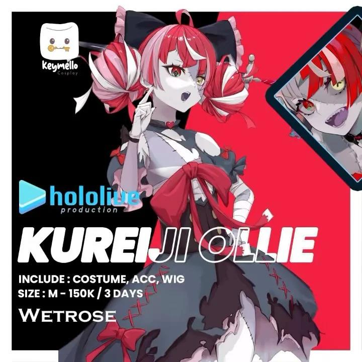Ollie Hololive - Kostum & Wig