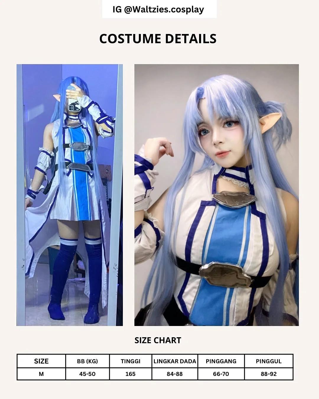 Asuna Alfheim Online - Kostum, Wig & Aksesoris