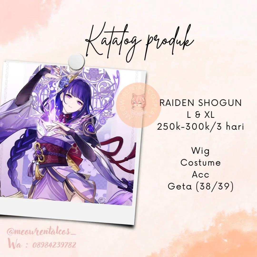Raiden Shogun 1/3 Delusion Cosplay Costume