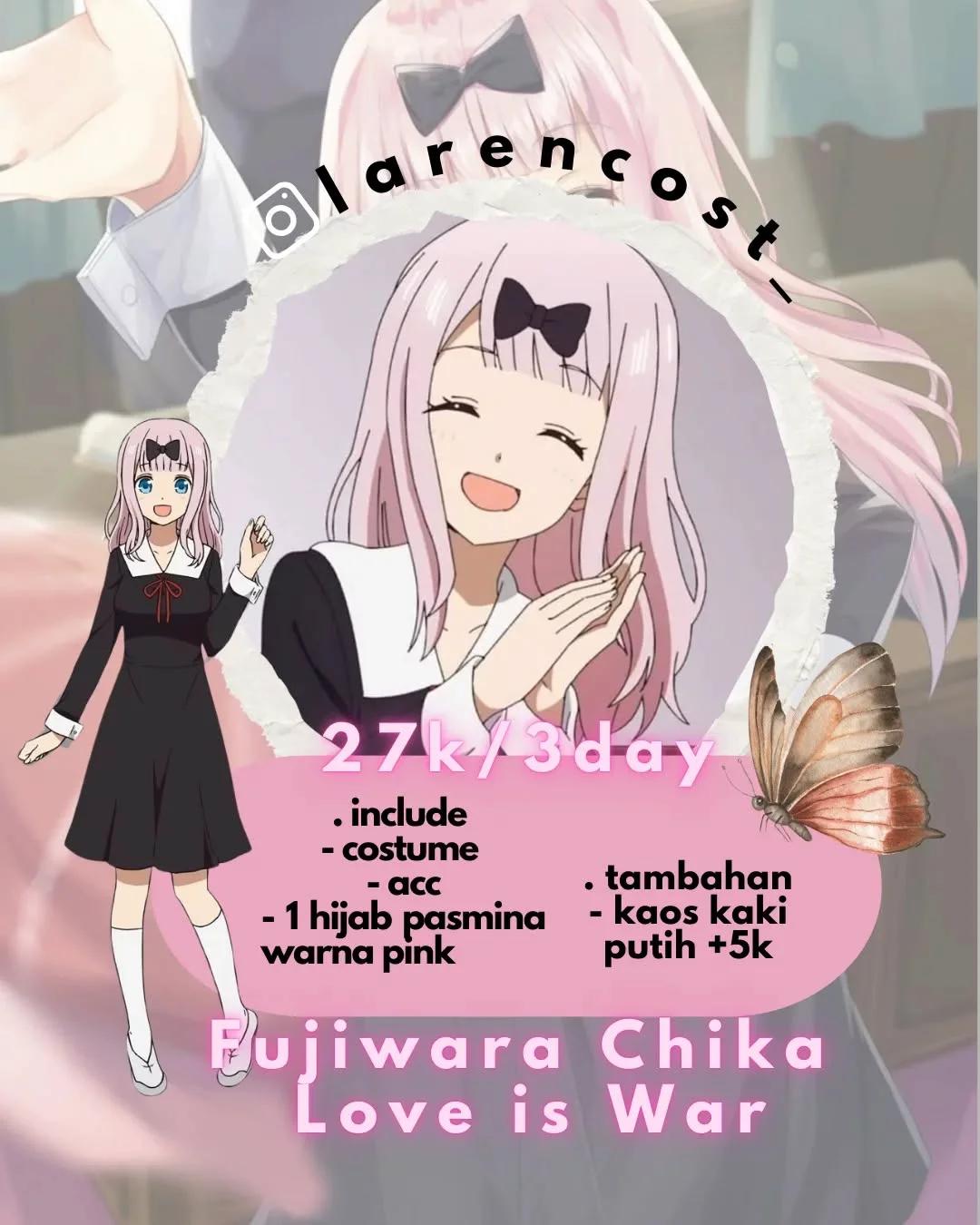 Chika Fujiwara Love is War - Kostum Fullset
