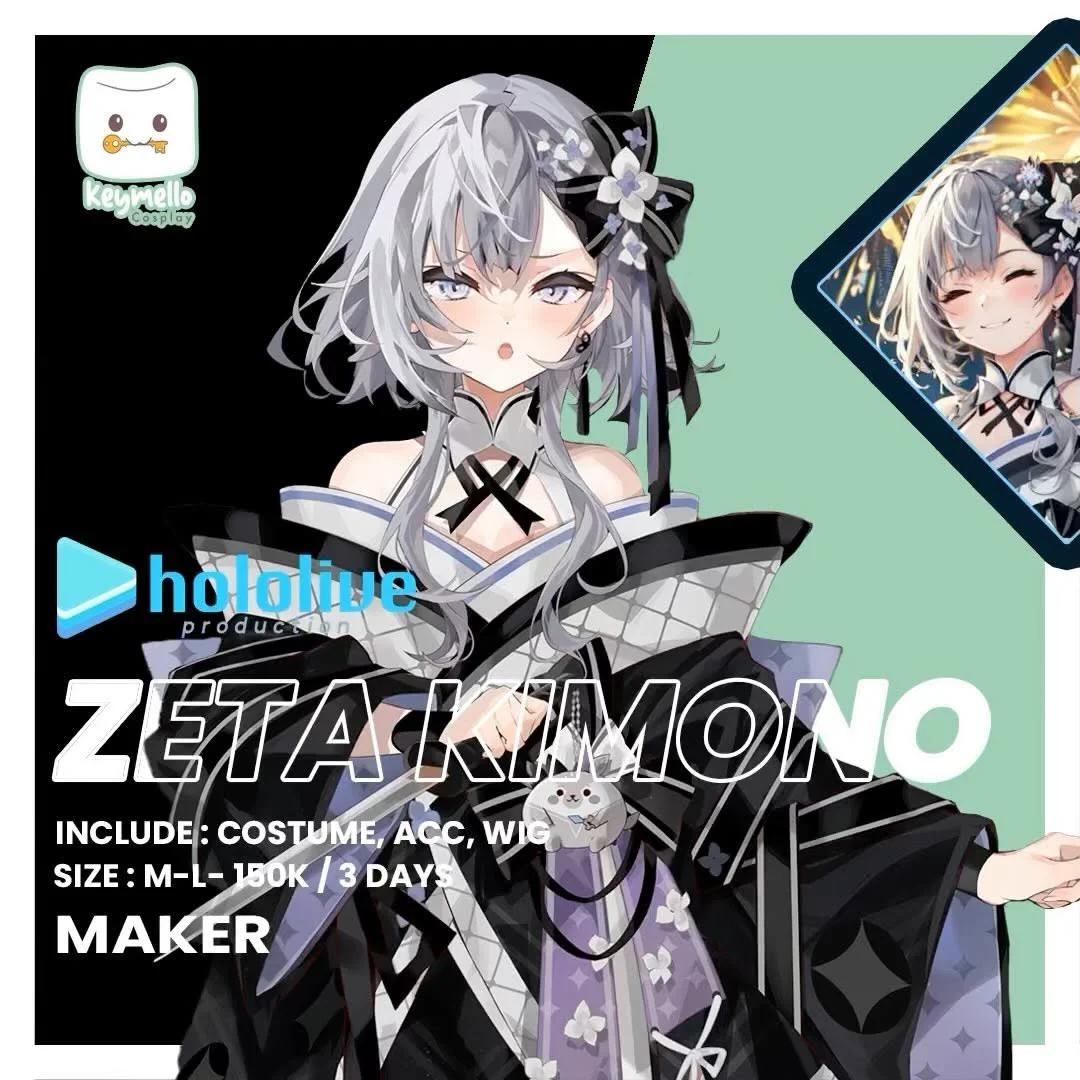 Zeta Hololive - Kimono