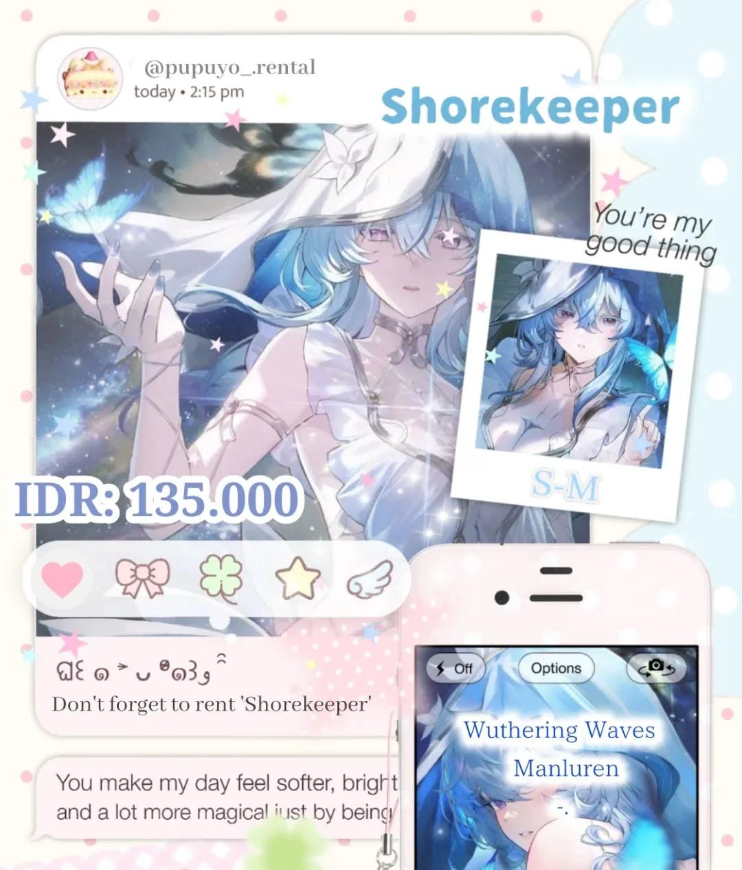 Shorekeeper Wuwa - Kostum Rental