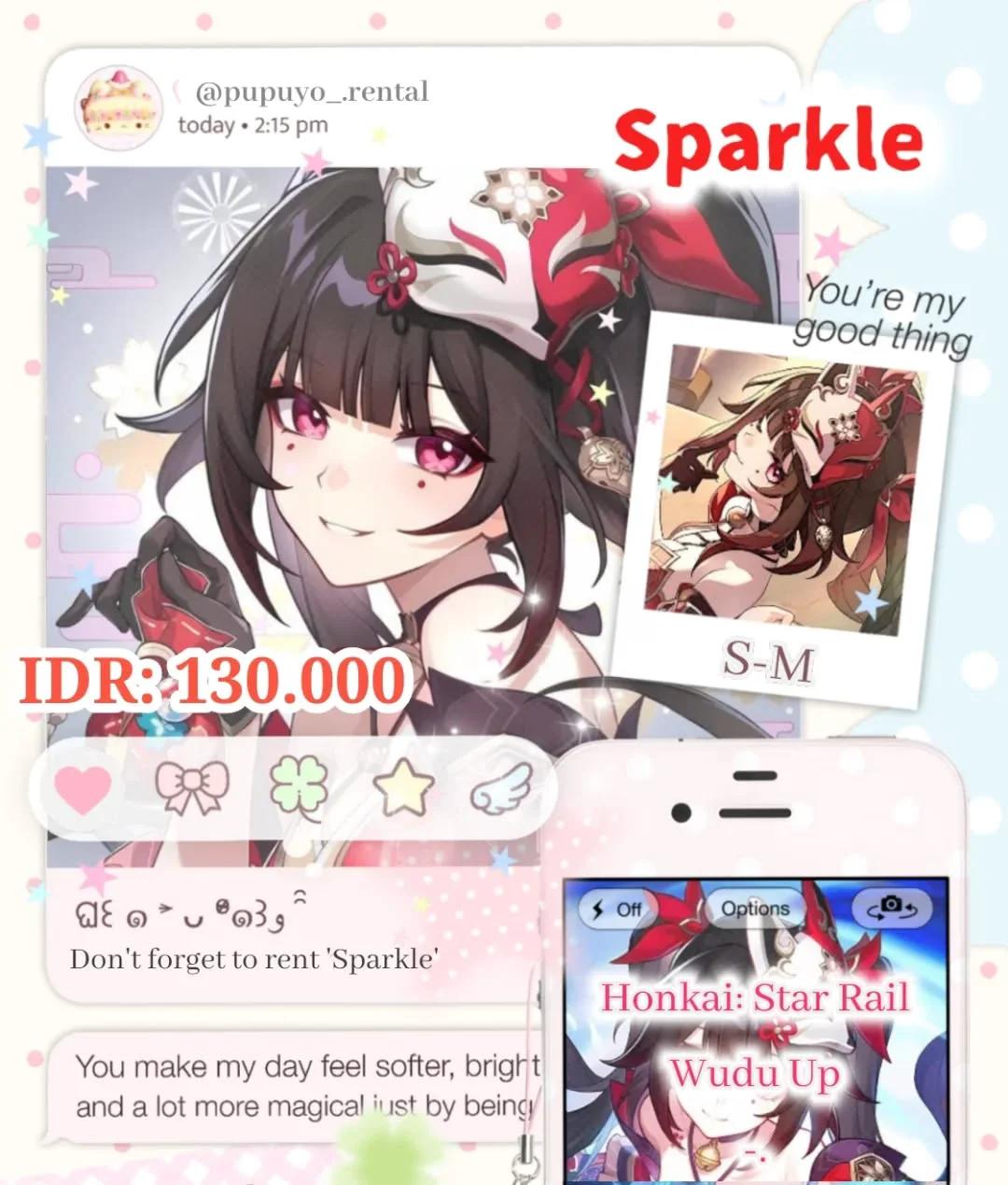 Sparkle Honkai Star Rail - Kostum