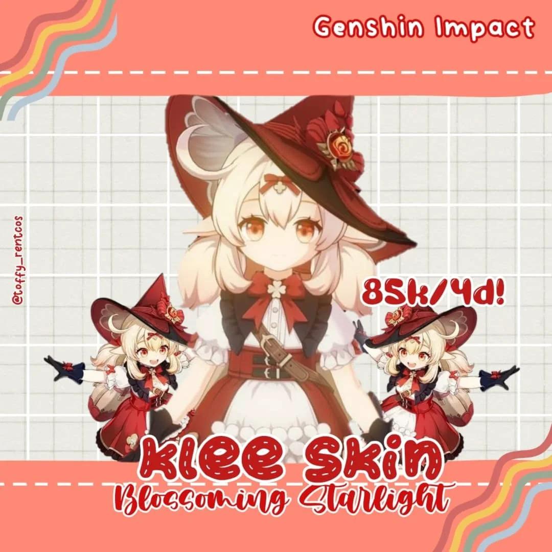Klee Skin Blossoming Starlight • Genshin Impact Rental Costume
