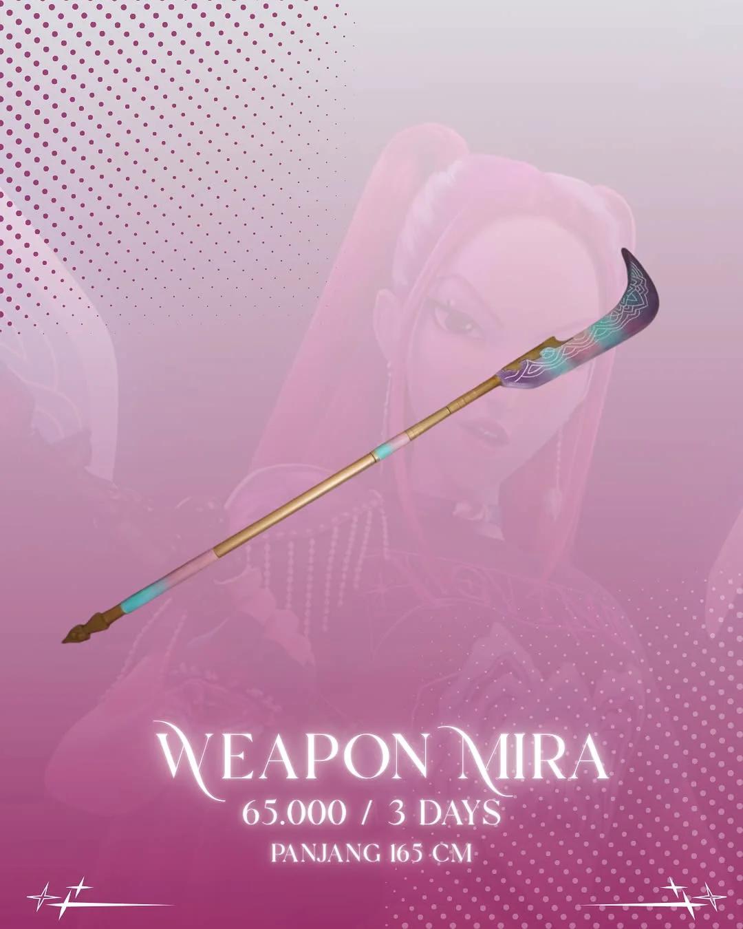 Weapon Mira K-Pop Demon Hunters - The God of High School