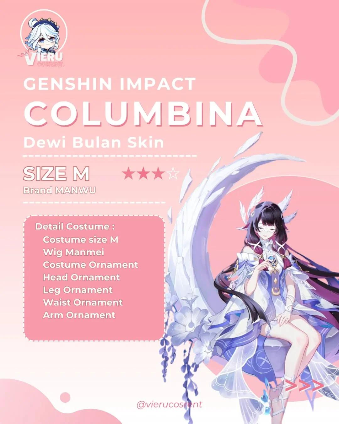 Columbina Genshin Impact - Costume
