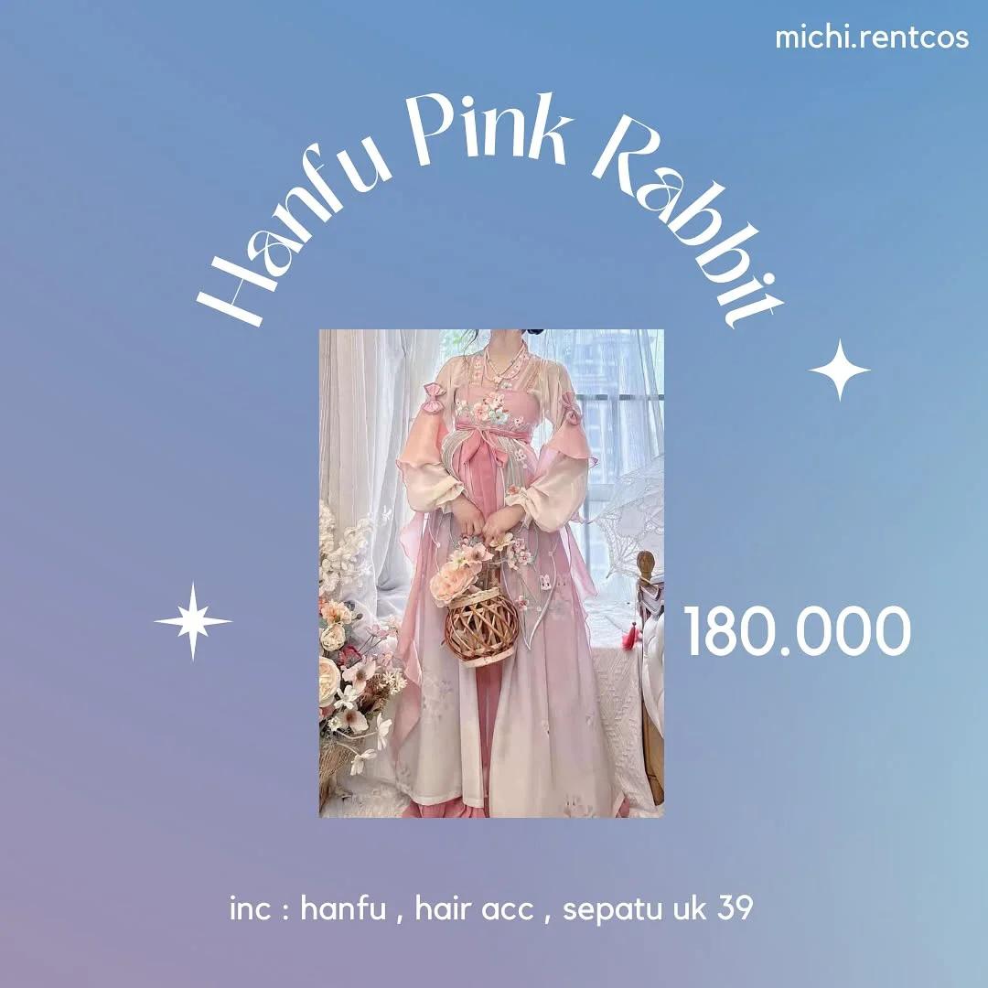 Hanfu Pink Rabbit - Kostum