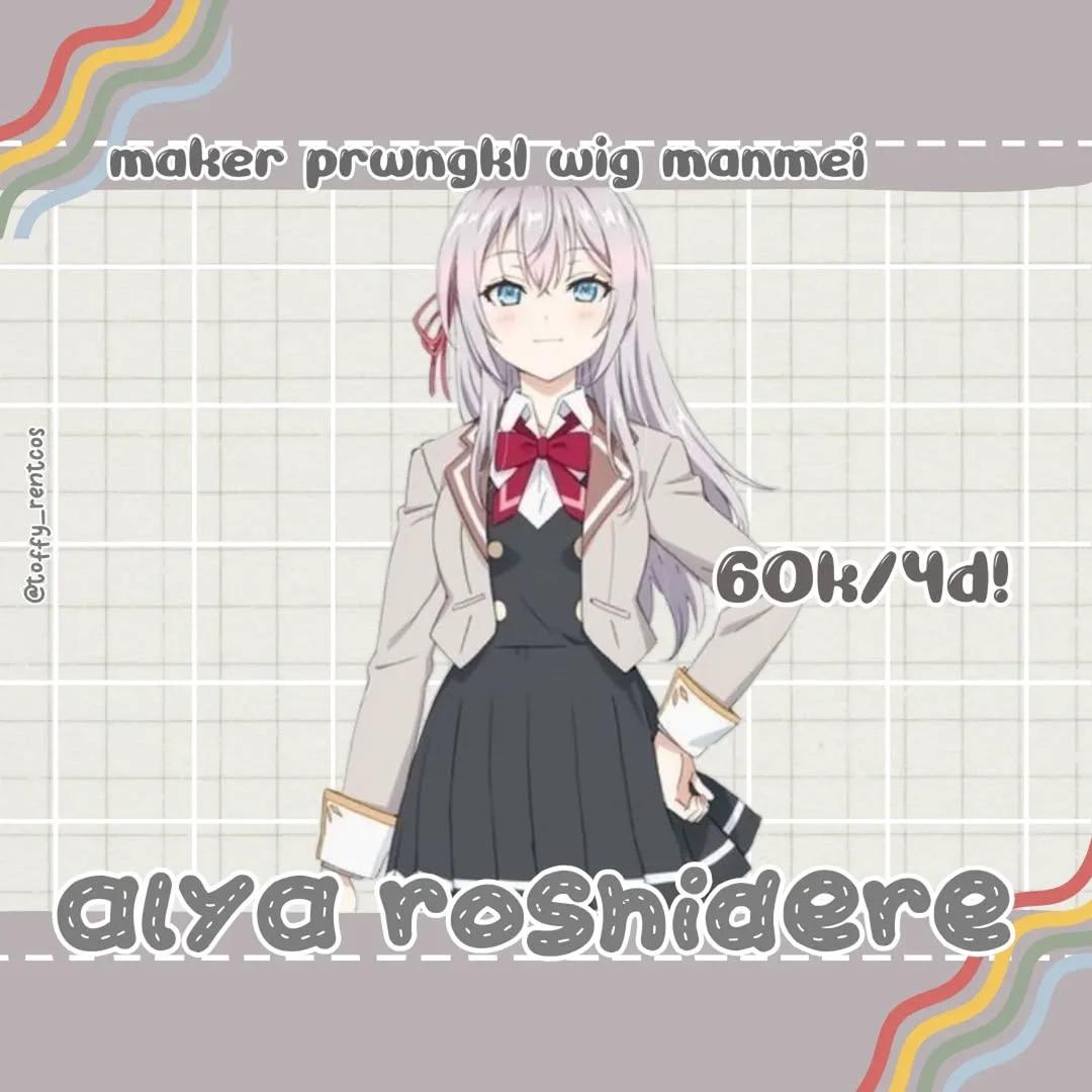 Cosplay Alya Roshidere Tokidoki Bosotto Russia-go de Dere Goro no Tonari no Alya-san