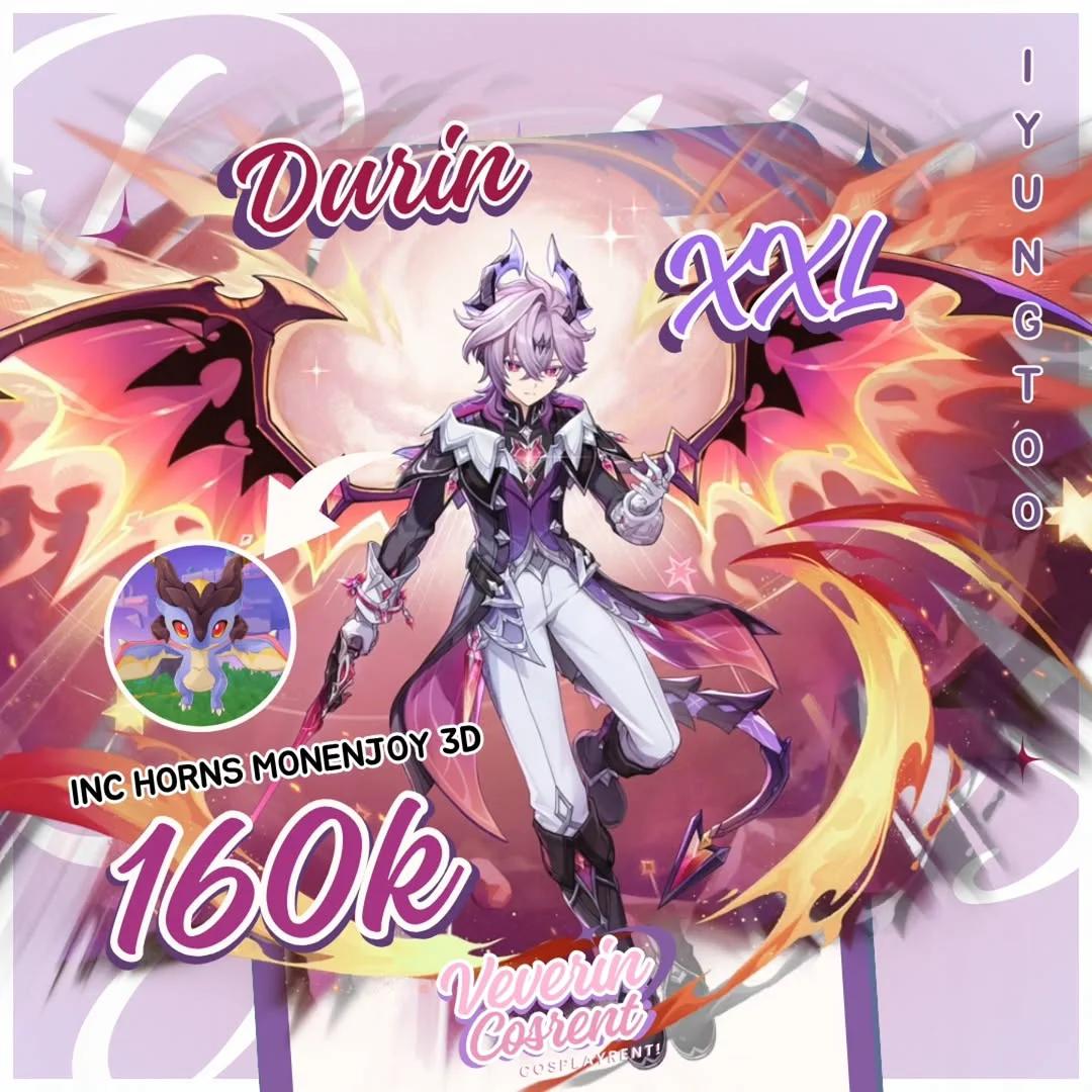 Durin Genshin Impact - Kostum & Wig