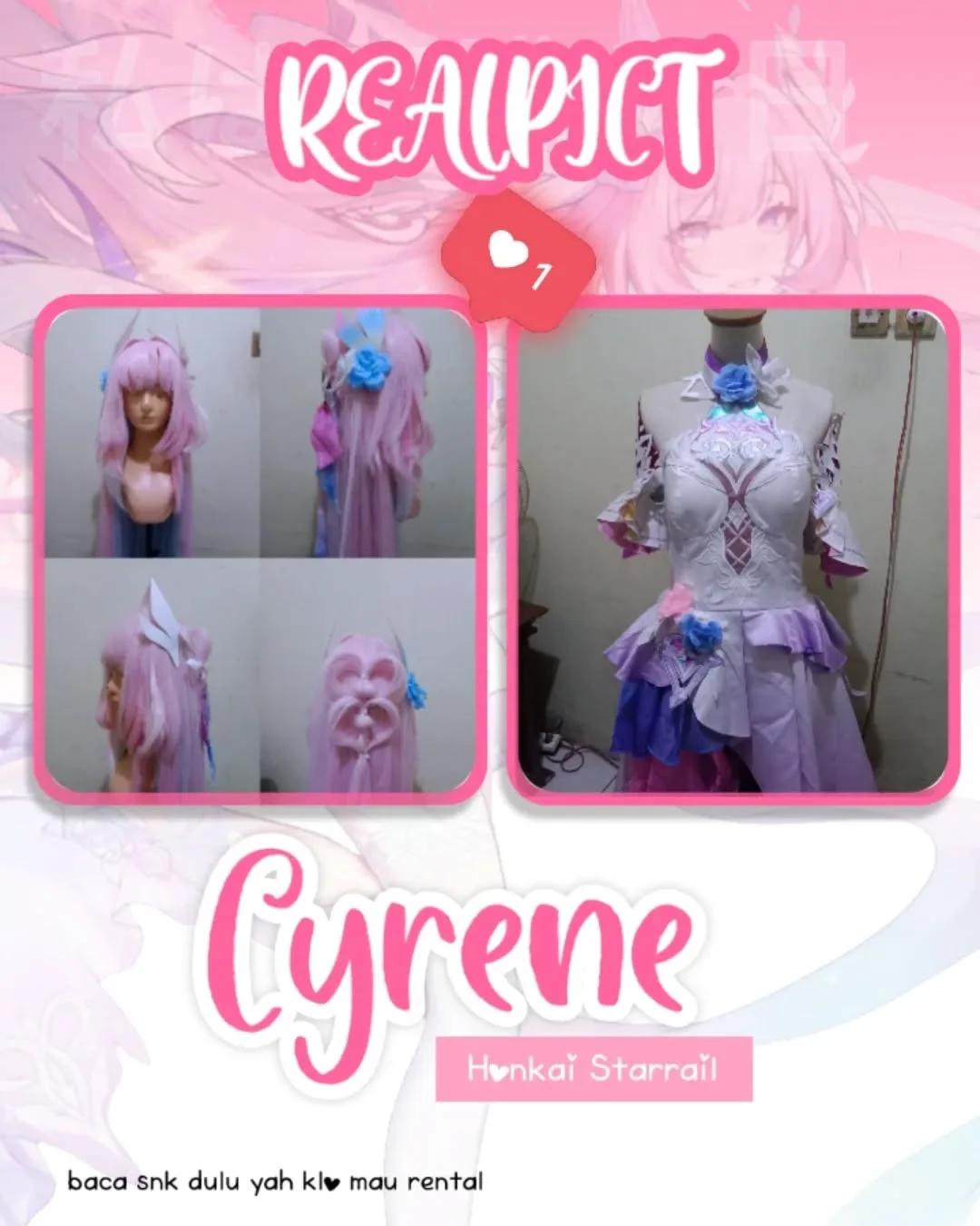 Cyrene Honkai Star Rail Cosplay Rent