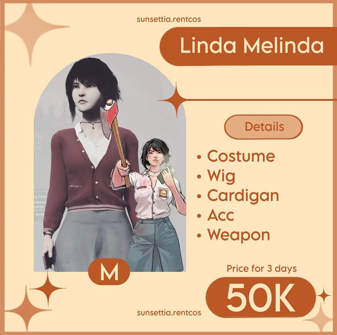 Linda Melinda DreadOut 2 - Fullset Costume