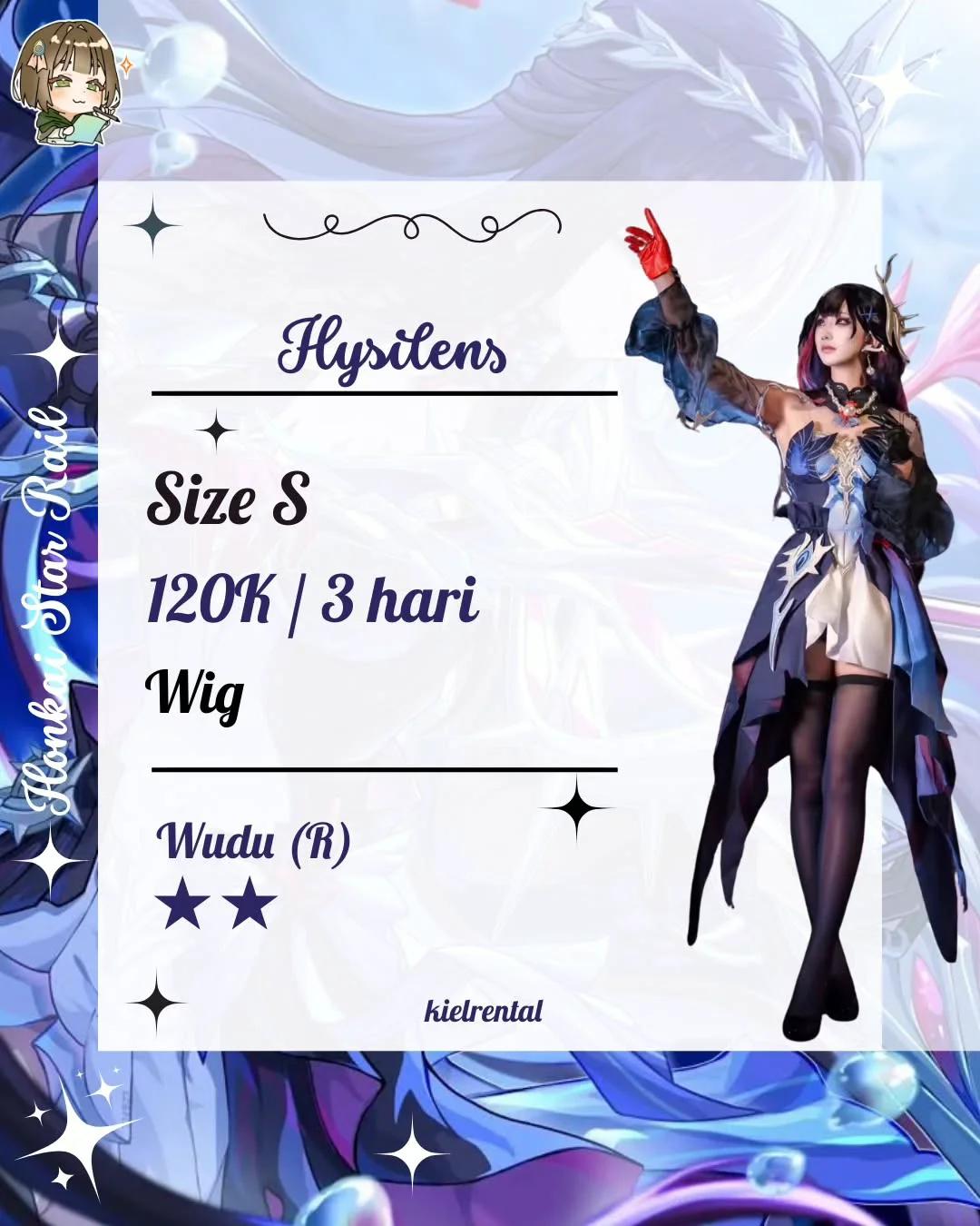 Hyliens Honkai Star Rail - Kostum & Wig