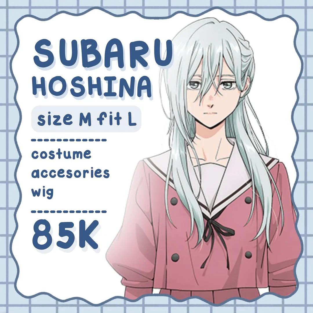 Subaru Hoshina - Kostum Set & Wig/Hijab