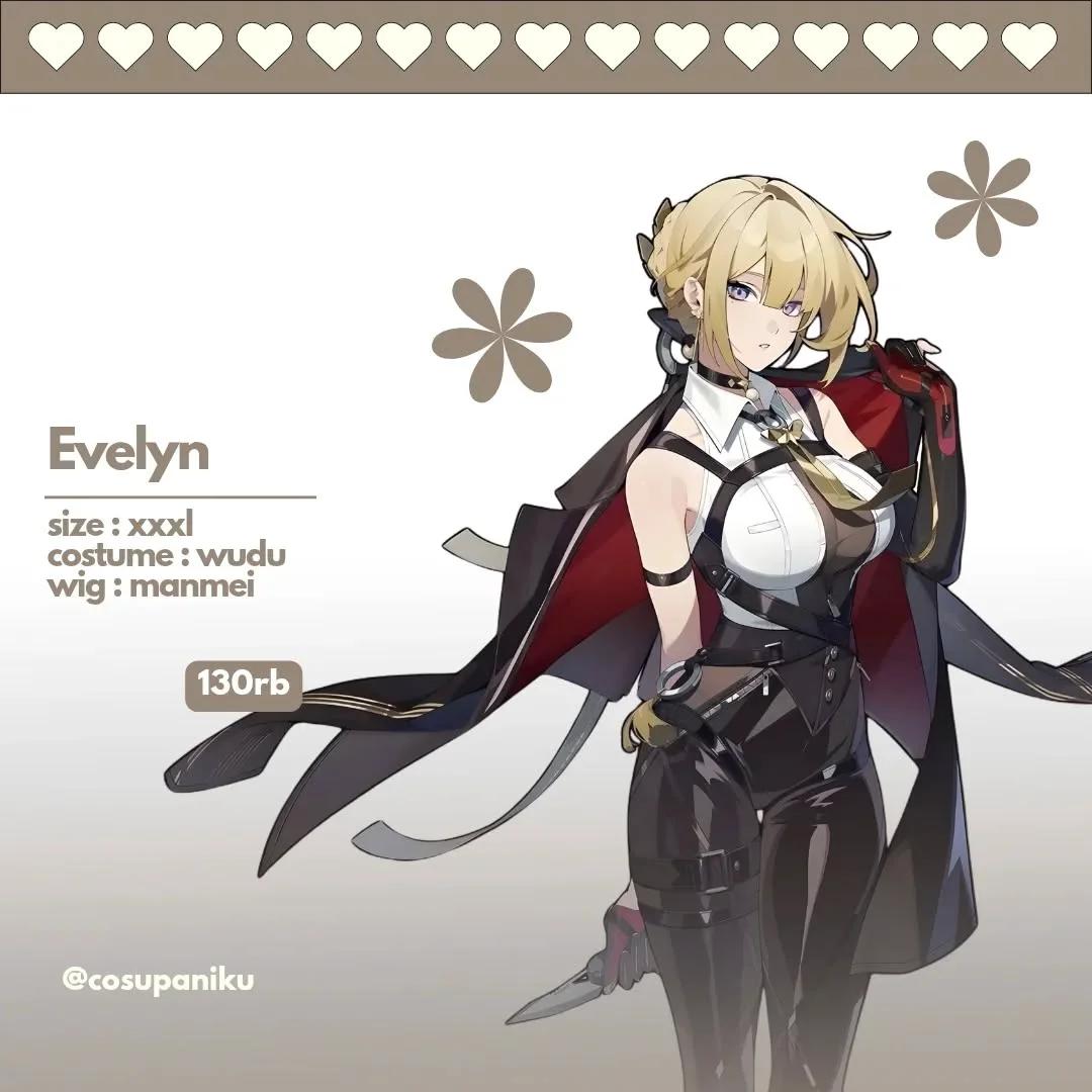 Evelyn Zenless Zone Zero - Kostum