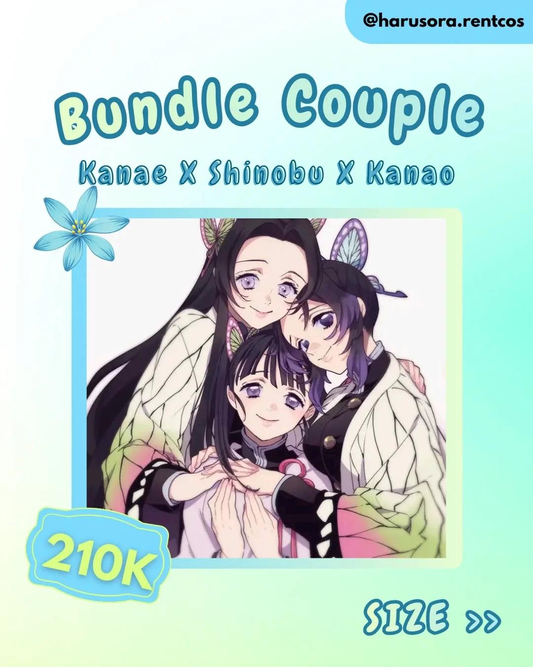 Bundle Couple & Squad Butterflygirls Kimetsu No Yaiba