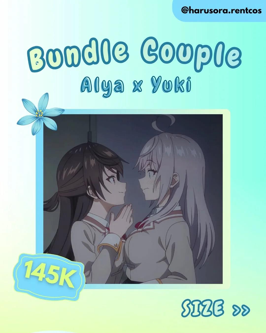 Bundle Couple Alya x Yuki Cosplay Rent