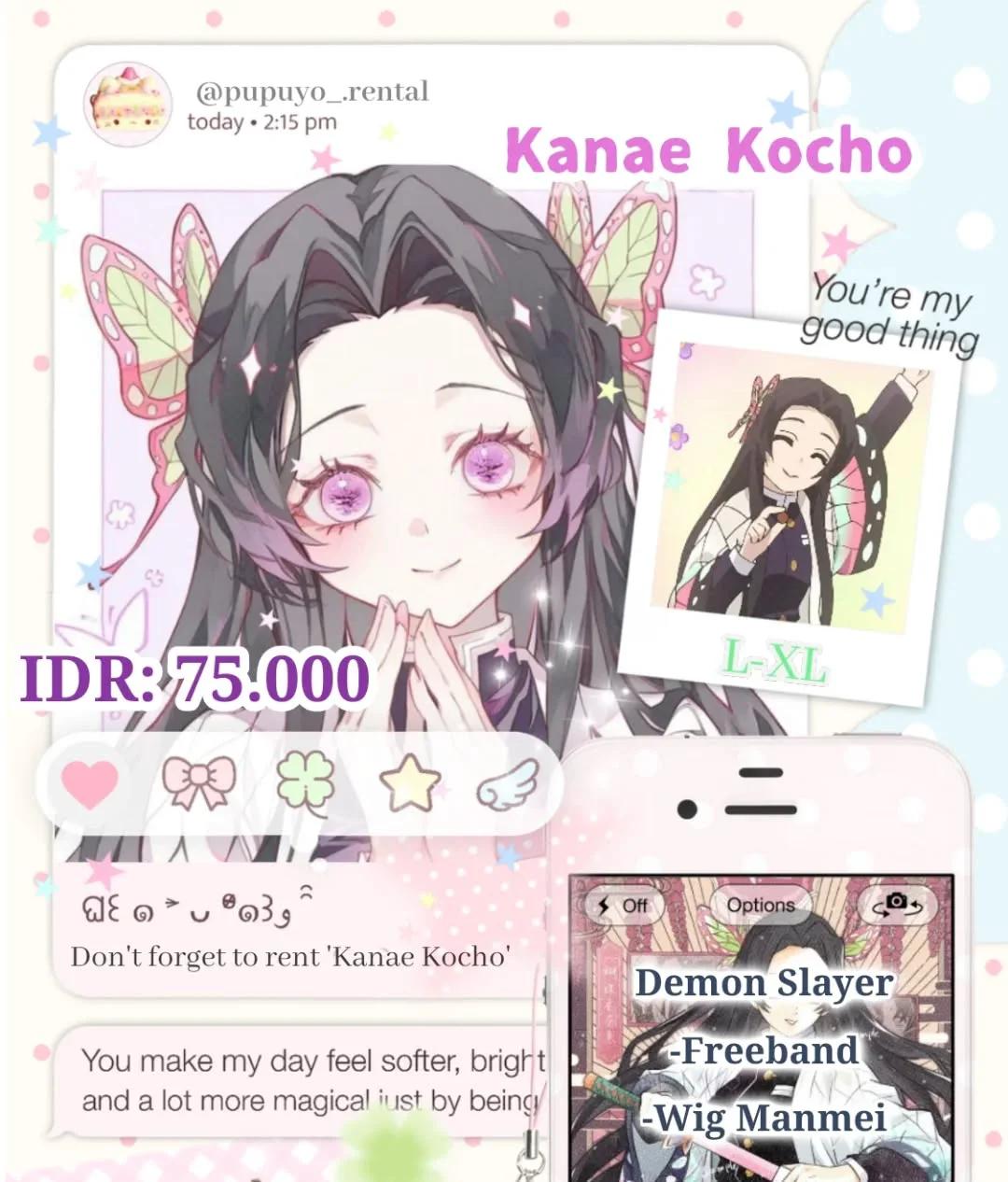 Kanae Kocho Kimetsu no Yaiba - Kostum
