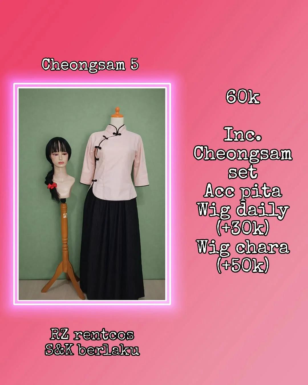 Cheongsam 2 (Pink Versi)