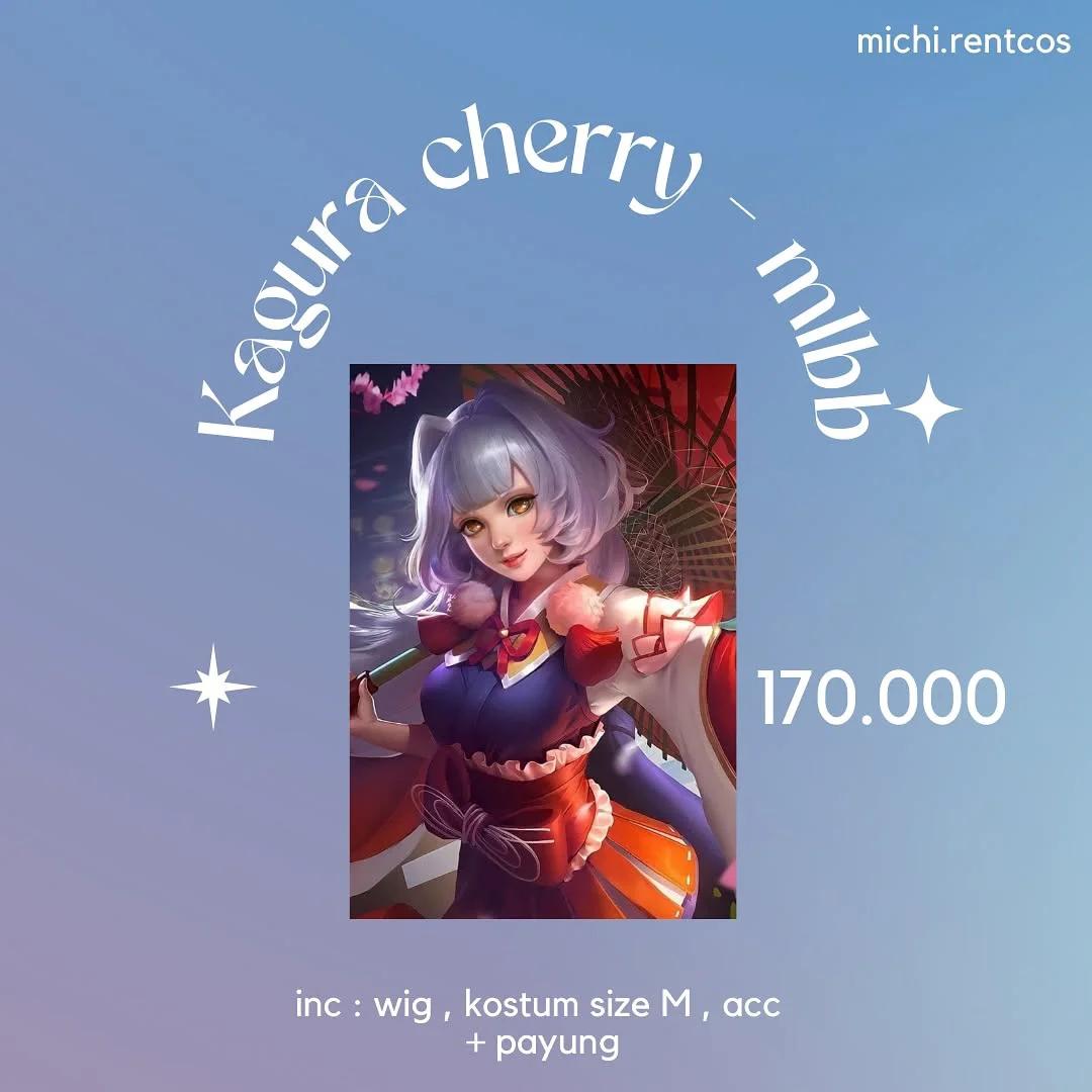 Kagura MLBB - Kostum, Wig, Aksesori, Payung
