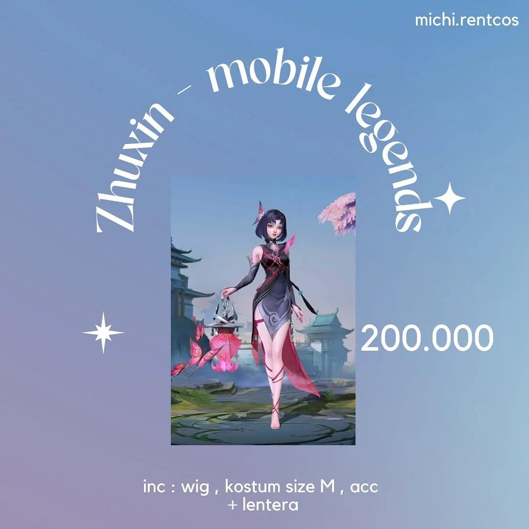 Zhuxin Mobile Legends - Kostum, Wig, Aksesoris, Lentera