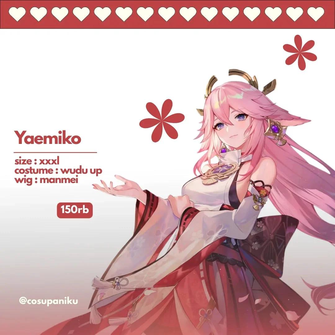 Yaemiko Genshin Impact - Kostum