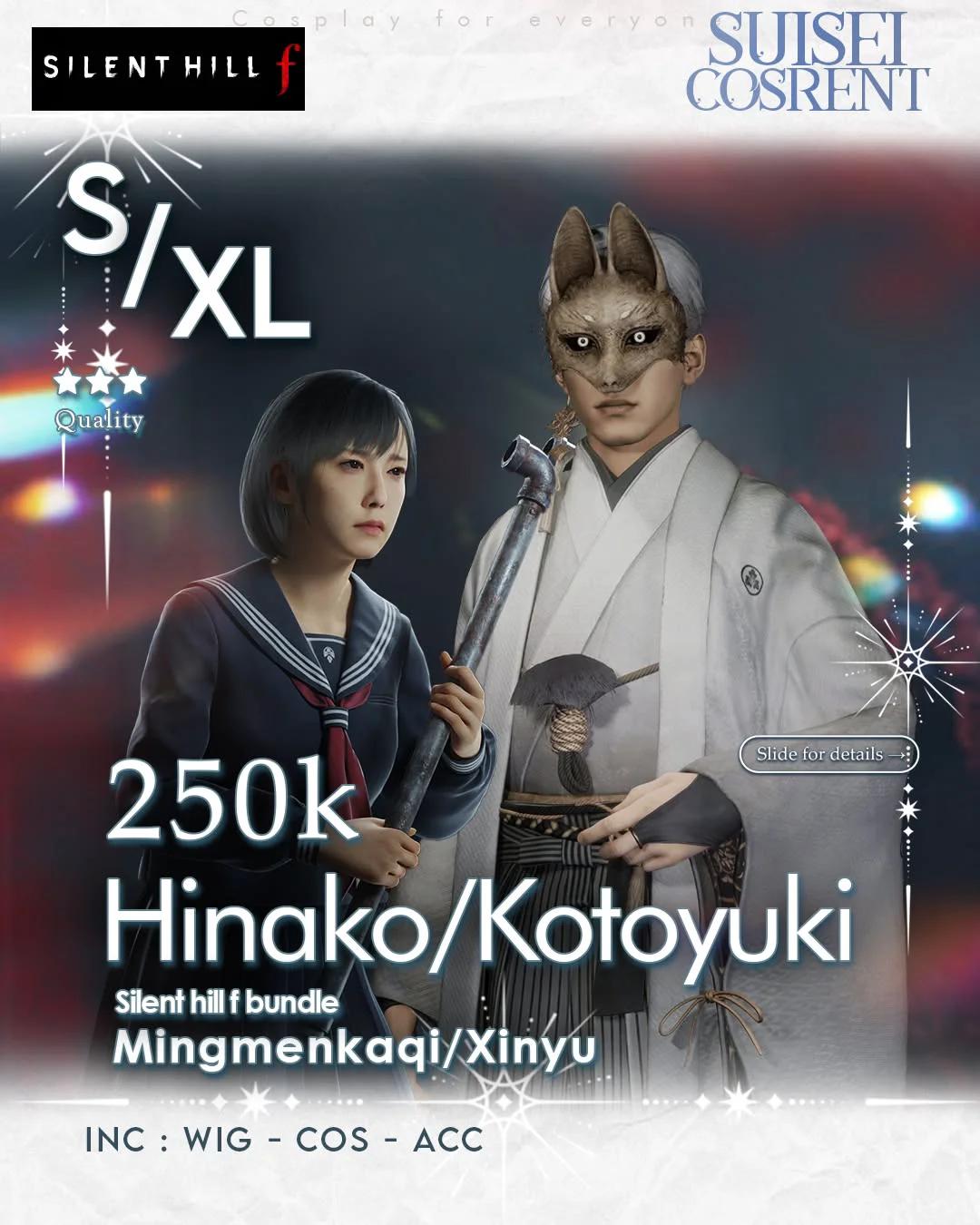 Hinako Silent Hill f - Cos, Acc, Wig
