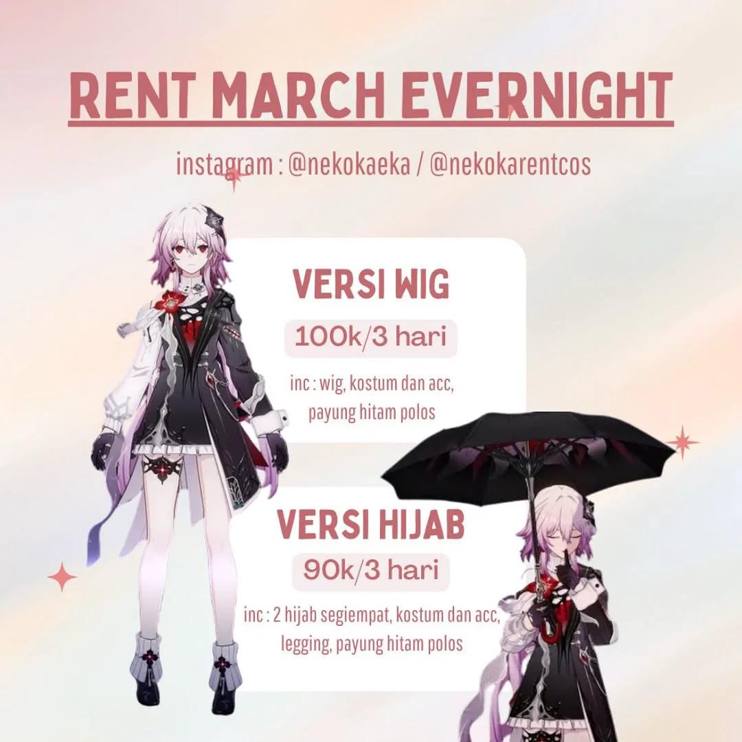 March Evernight - Kostum