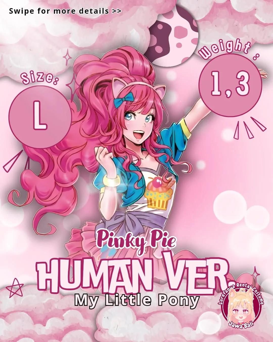 Pinky Pie Human Ver. - Kostum