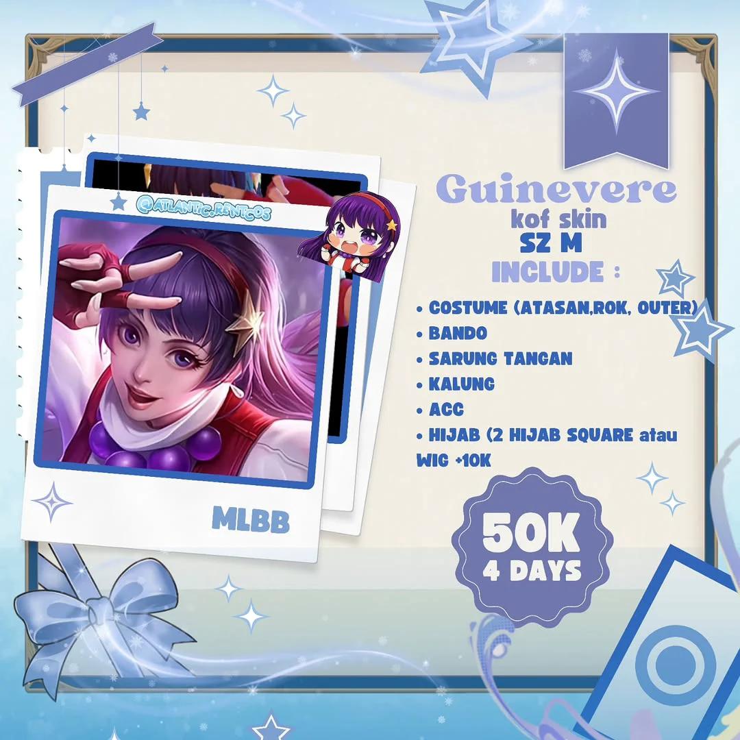 Guinevere KOF Skin - Mobile Legend Bang Bang Kostum