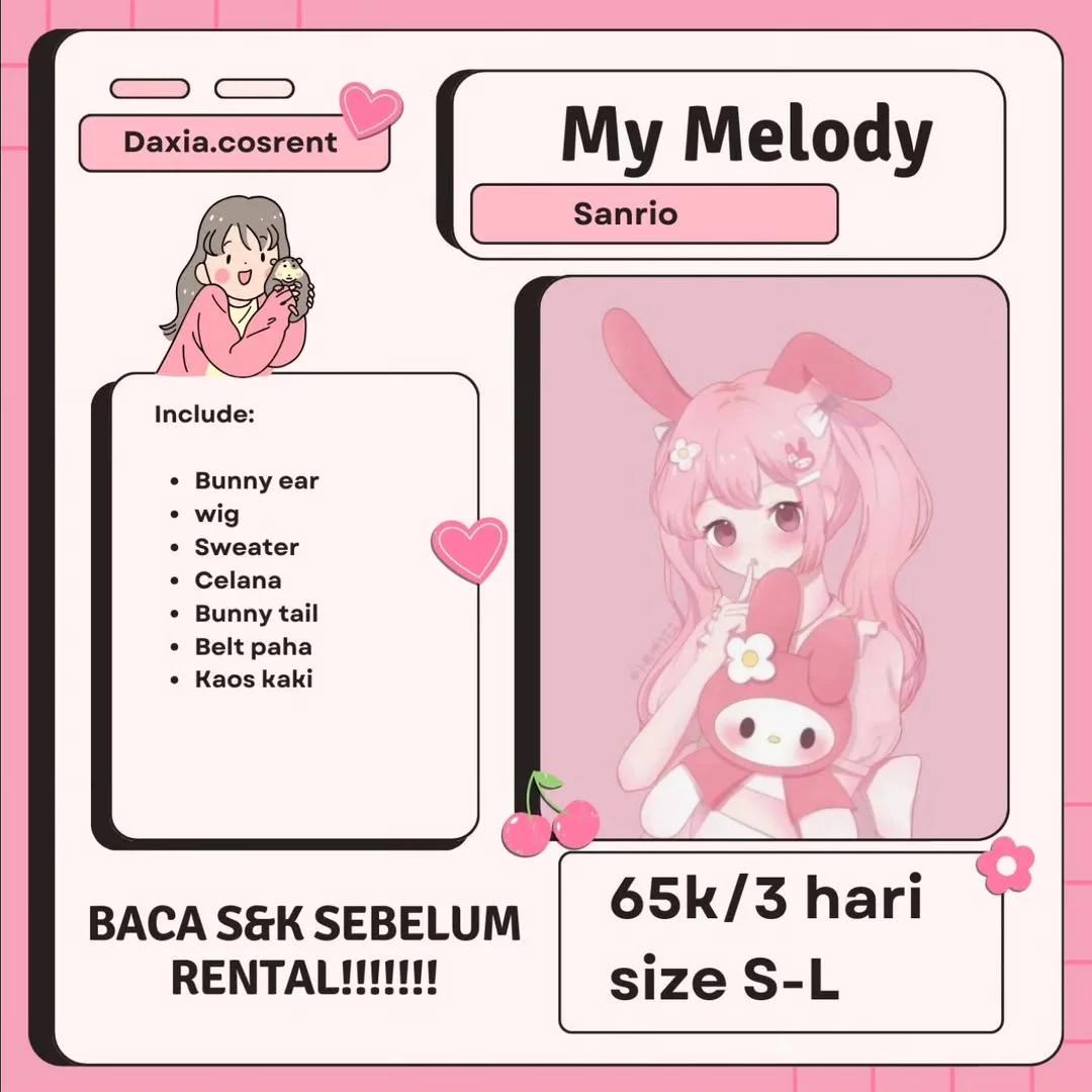 My Melody Sanrio - Kostum