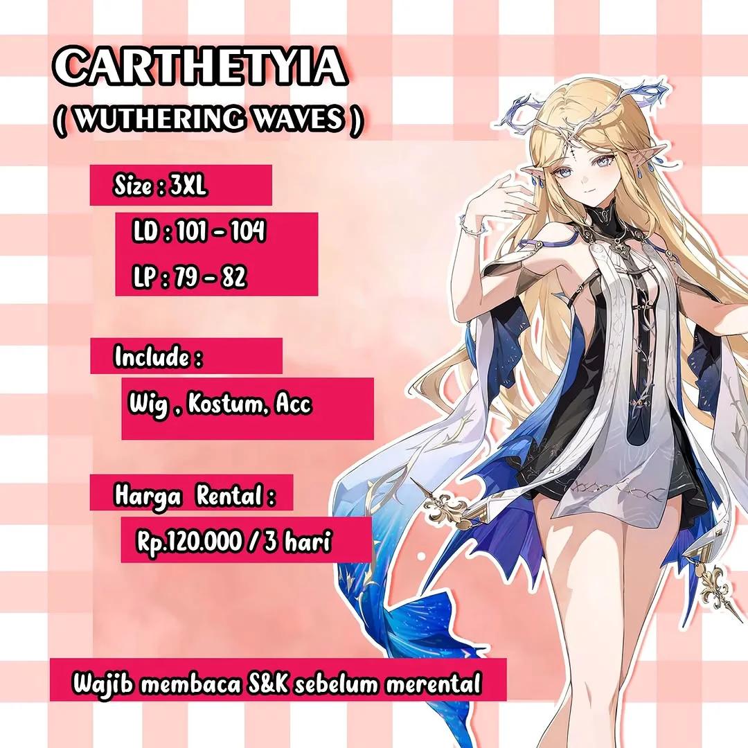 Carthetyia Wuthering Waves - Kostum & Wig Rental