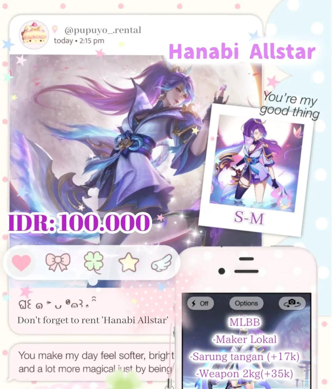 Hanabi Allstar - Kostum