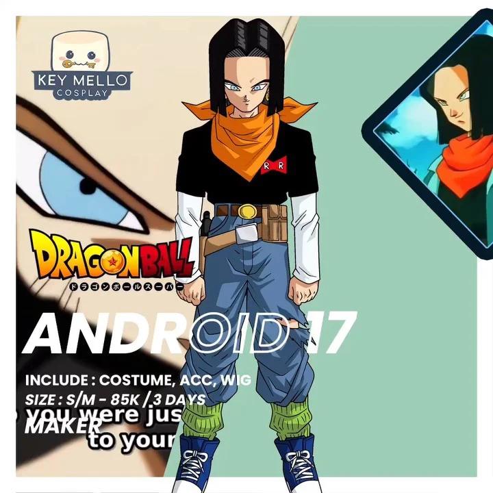 Android 17 Dragon Ball - Kostum