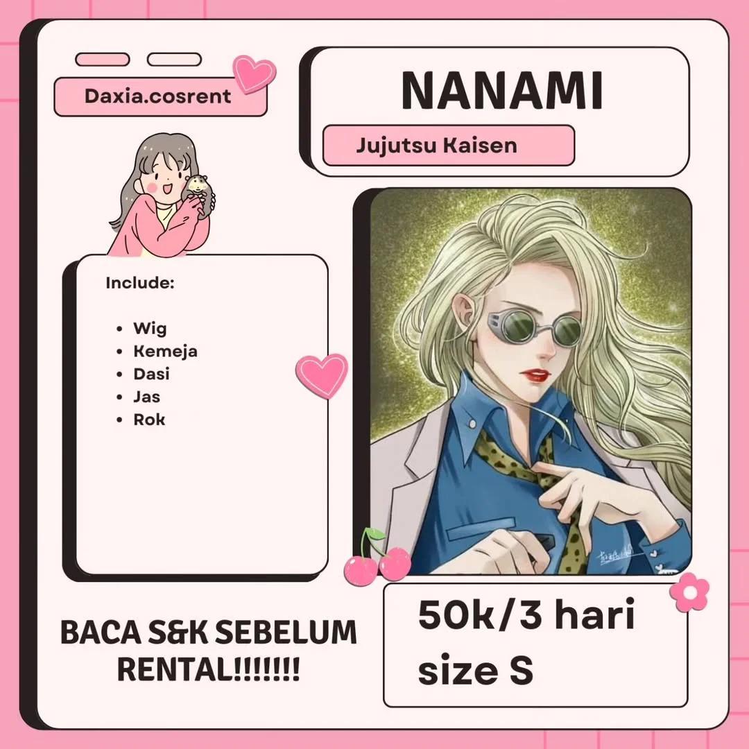 Nanami Jujutsu Kaisen - Kostum