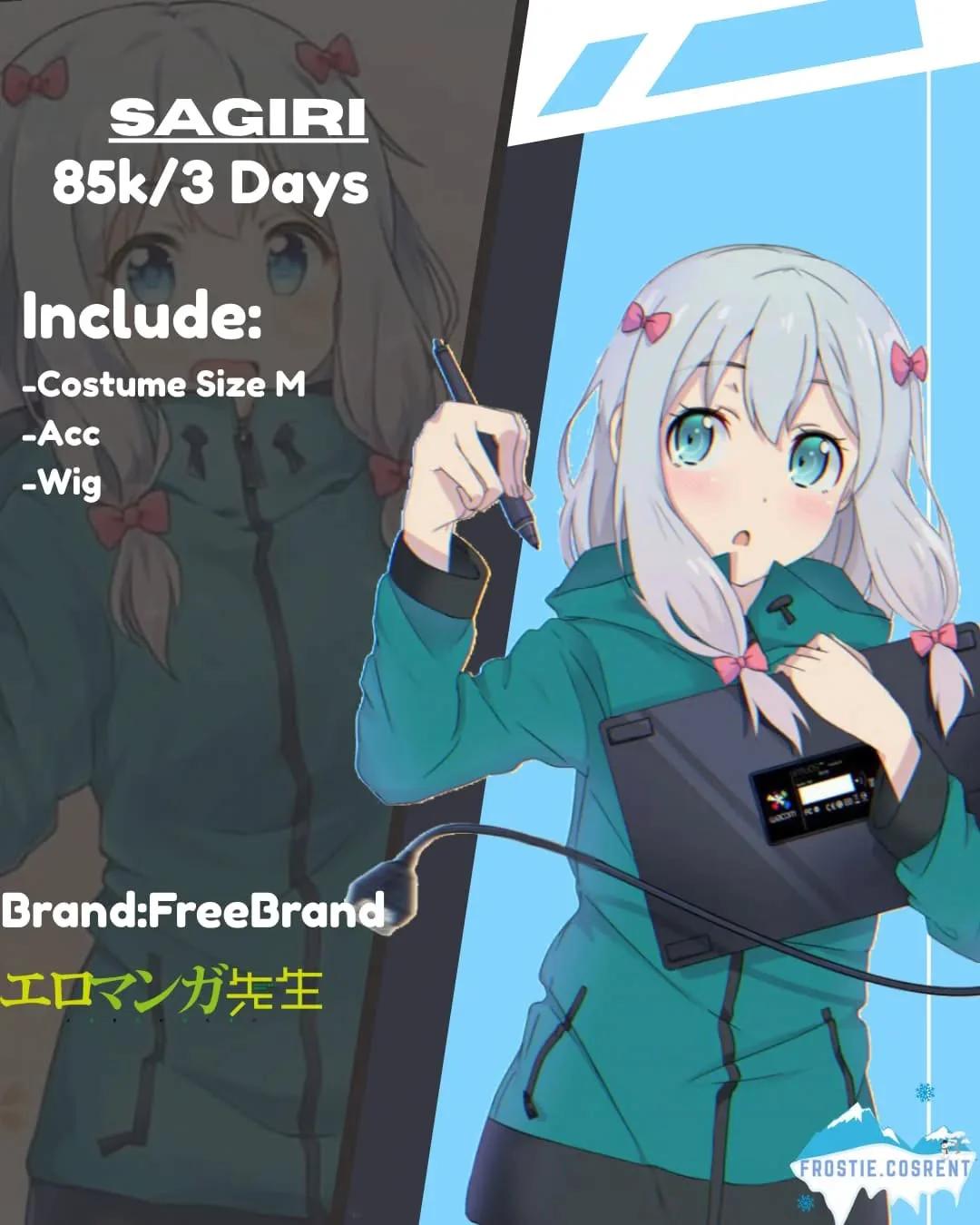 Rental Kostum Sagiri Izumi Eromanga Sensei