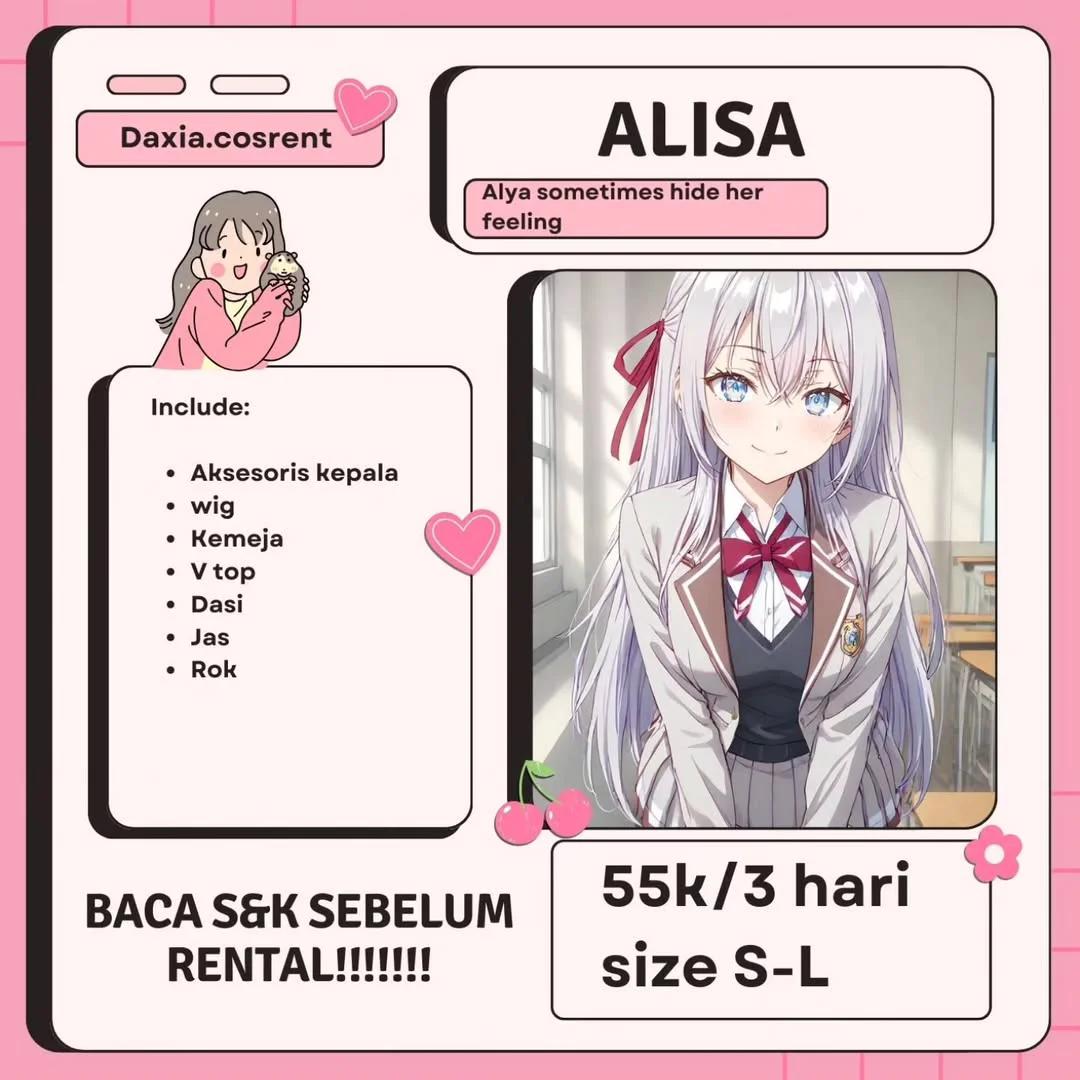 Alisa - Alya Sometimes Hides Her Feelings in Russian Kostum