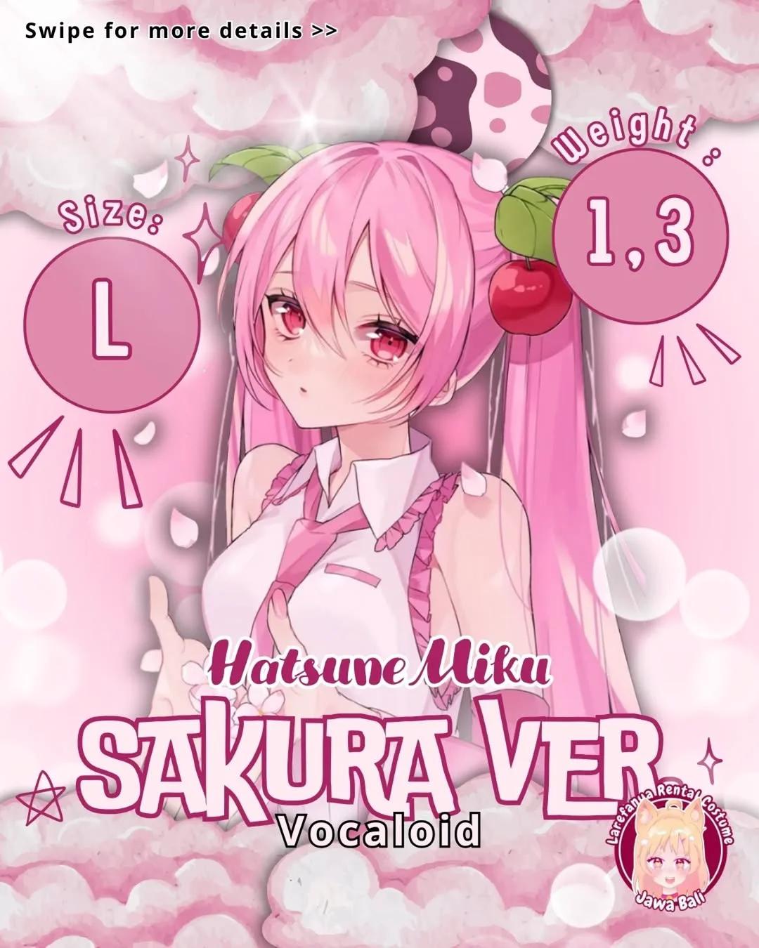 Hatsune Miku Sakura Ver. - Kostum